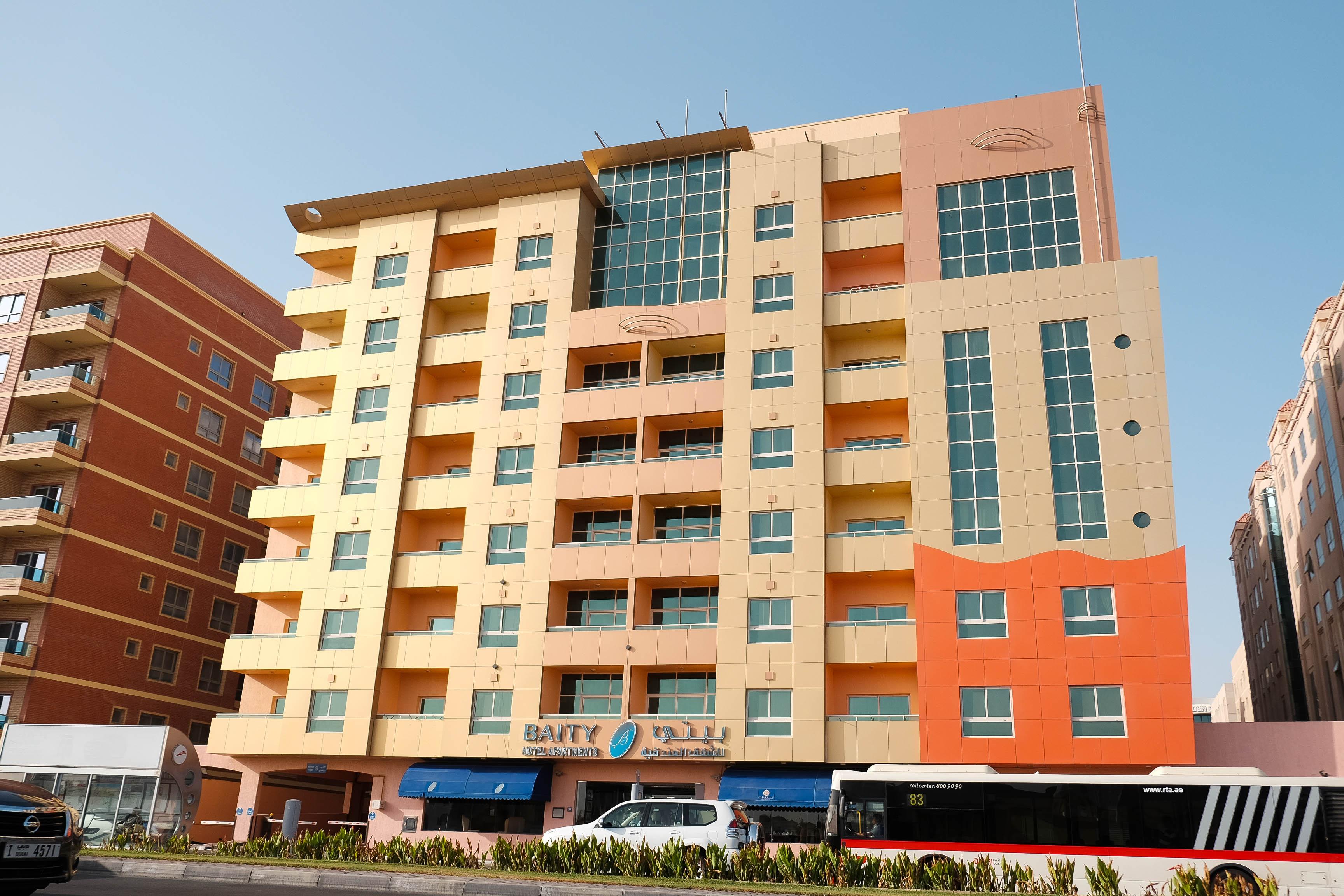 Baity Hotel Apartments Dubai Eksteriør billede